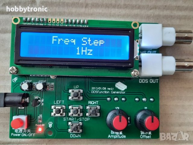 DDS генератор на сигнал 1Hz-65535Hz синусоидален, триъгълен, правоъгълен, ECG, Random , снимка 9 - Друга електроника - 36691406