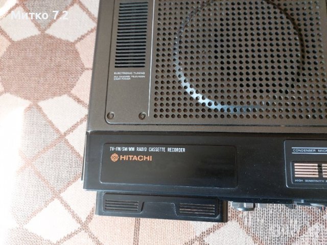  Hitachi K-50L TV Radio Tape, снимка 4 - Антикварни и старинни предмети - 40071714