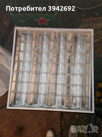 Луминисценти осветителни тела за окачен таван 