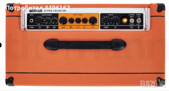 китарен комбо усилвател Orange Super Crush 100, снимка 2 - Китари - 54109253