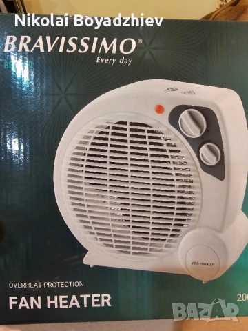 Вентилаторна печка(тип духалка), снимка 2 - Отоплителни печки - 52172927