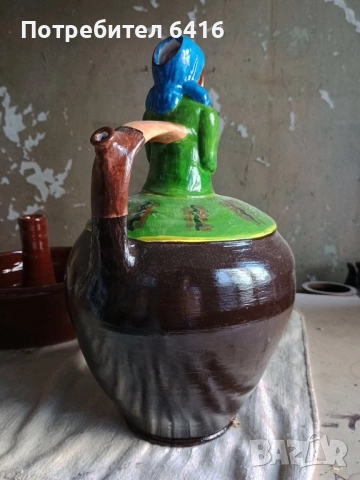 Стомна за вода, снимка 2 - Антикварни и старинни предмети - 51844766