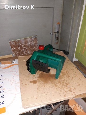 Лентова резачка за дърва Бош-електрическа., снимка 2 - Други машини и части - 22122411