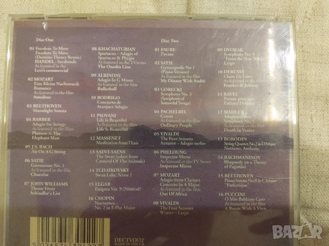 Pure Classical Chillout - оригинален двоен диск музика CD1 and CD2, снимка 2 - CD дискове - 52978291