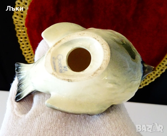 Порцеланова фигура Зидарка,Goebel. , снимка 8 - Статуетки - 52056539