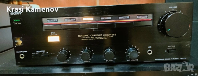 Sony TA-V710 стерео усилвател, снимка 4 - Ресийвъри, усилватели, смесителни пултове - 53273266