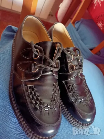 мъжки кожени обувки