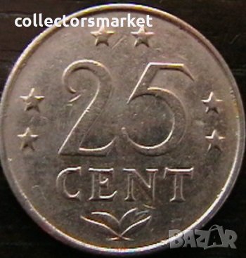 25 цента 1978, Холандски Антили