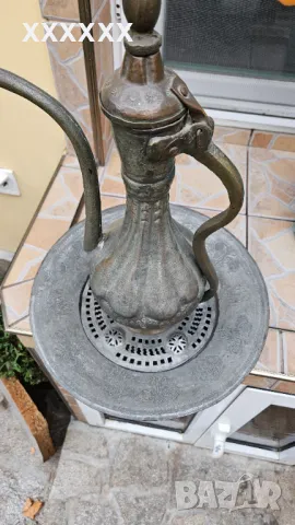 СТАР КОВАН ОСМАНСКИ МЕДЕН ИБРИК , снимка 8 - Антикварни и старинни предмети - 48357735