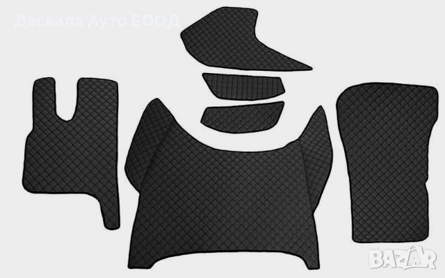 Кожени стелки за пода вратите и таблото на ДАФ DAF XF 2021г. + , 5 цвята