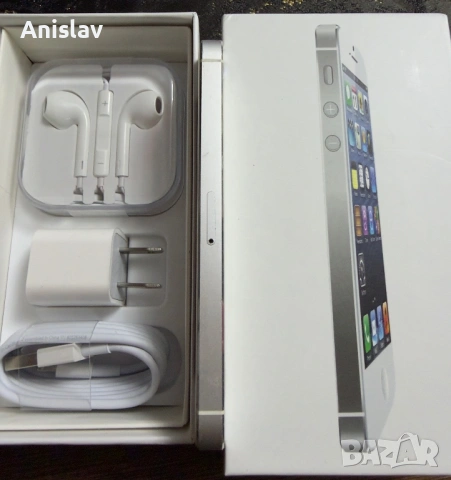 Apple iPhone 5, 16GB с кутия, снимка 4 - Apple iPhone - 53273549