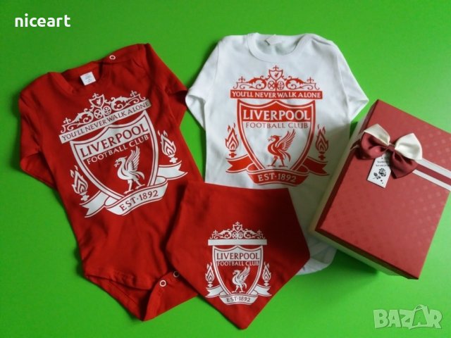Бебешко боди Ливърпул, снимка 8 - Комплекти за бебе - 31123172