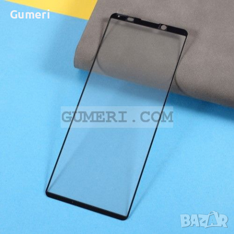 Sony Xperia 5 III Стъклен Протектор За Целия Екран Екран - Full Glue, снимка 6 - Фолия, протектори - 36549452