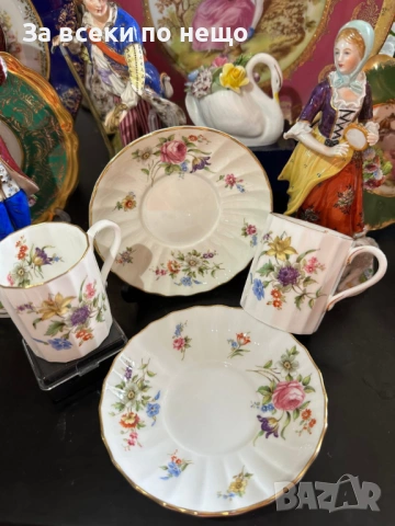 Royal Worcester England  1944 “Roanoke” Код P2209, снимка 2 - Антикварни и старинни предмети - 54210765