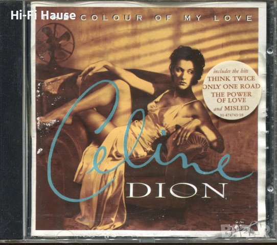Celine dion -The Colour of my love, снимка 1 - CD дискове - 36960447