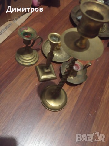 Бронзови свещници, снимка 7 - Други - 39109532