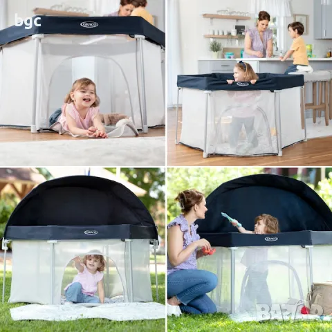 НОВА Бебешка Детска Кошара Graco EverGo Rubix Кошарка Грако  - 24 месеца гаранция, снимка 5 - Кошарки - 50357207