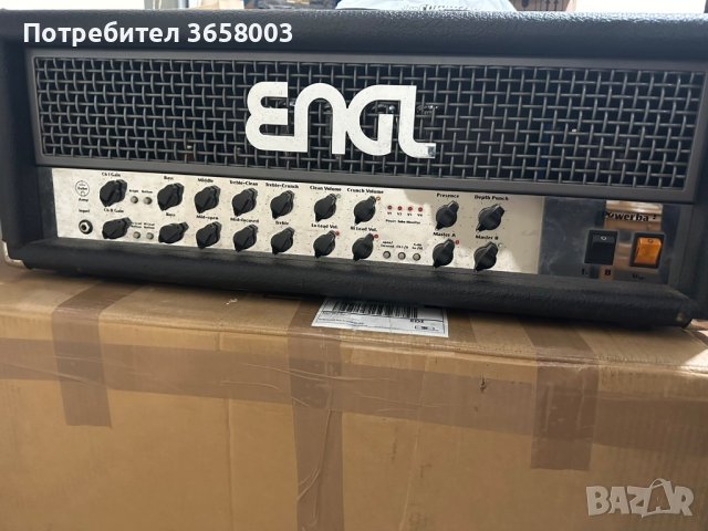 ENGL Powerball 1 + Z5 footswitch - 100 ватов китарен лампов усилвтел