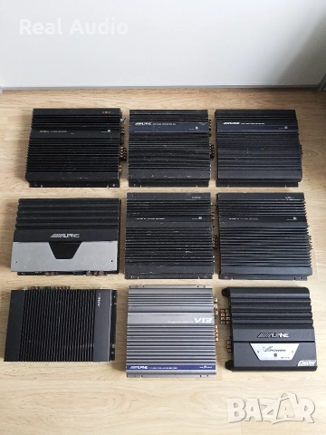 Лот 2 усилватели Alpine усилвател 