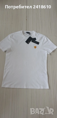 Versace Medusa Gianni VERSACE Cotton Taylor Fit Mens Size M НОВО! ОРИГИНАЛ! Мъжка Тениска!, снимка 2 - Тениски - 53904641
