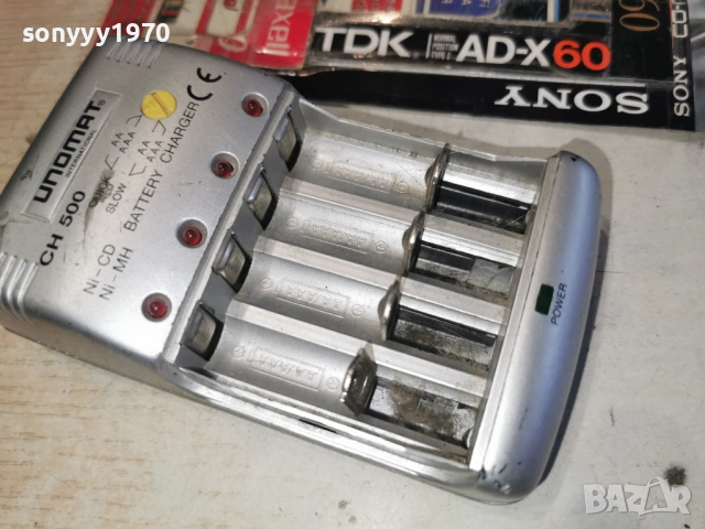 UNOMAT CH 500 BATTERY CHARGER 2303261614LCHERY1, снимка 2 - Друга електроника - 53948252