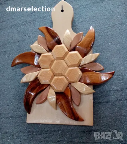 Дървена декорация ALE47, снимка 4 - Декорация за дома - 49583565