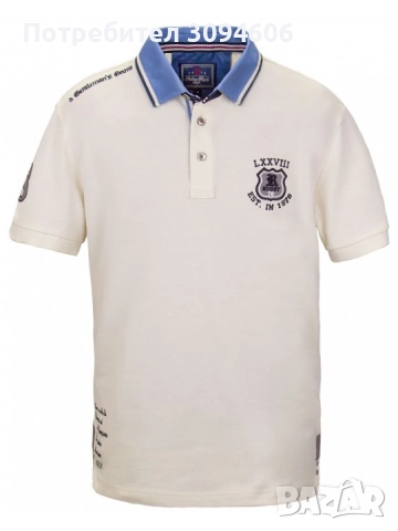 Мъжка луксозна риза с яка, снимка 2 - Тениски - 52951788