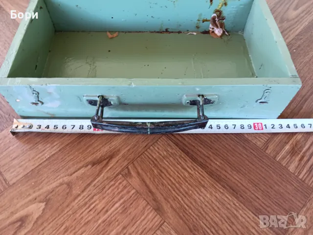 Старо дървено куфарче, снимка 4 - Други ценни предмети - 50103778