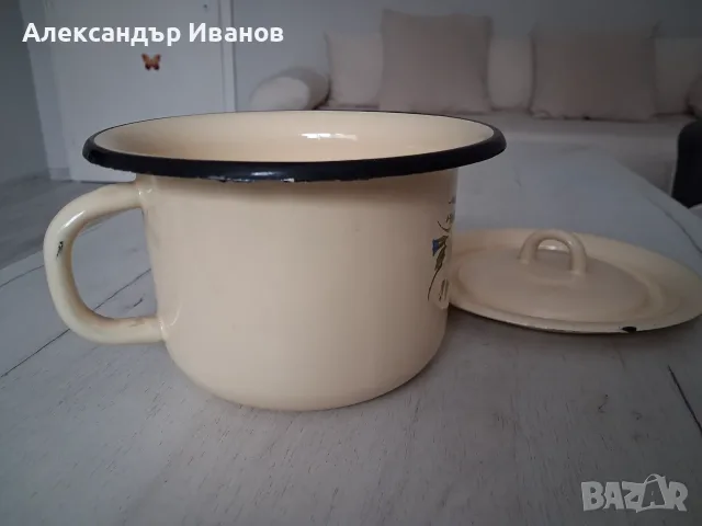 Детско,ретро гърне , снимка 3 - Антикварни и старинни предмети - 54561488