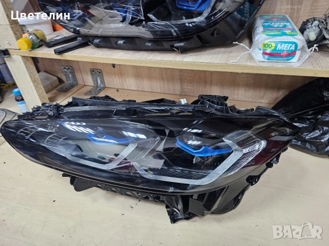 Ляв фар BMW M4 USA G22 G26 G80 G82 lqv far бмв м4, снимка 3 - Части - 51828084