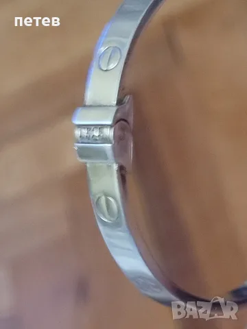 сребърна гривна Cartier.Cartier. сребърна гривна., снимка 12 - Антикварни и старинни предмети - 56075365