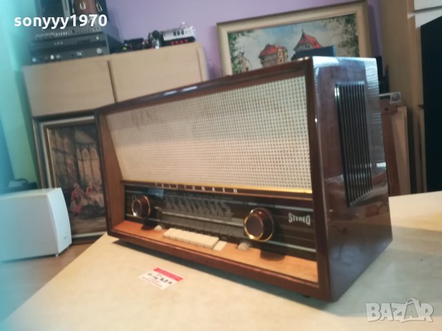 SOLD OUT-ПОРЪЧАН-telefunken tube stereo-антик 0502210840, снимка 11 - Ресийвъри, усилватели, смесителни пултове - 31689025