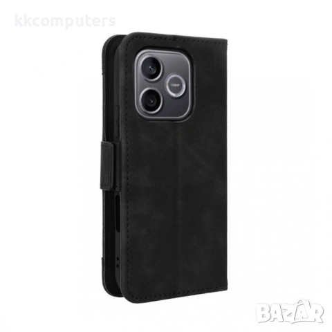 Кожен Калъф Портфейл за Honor 600 Lite 5G - Свалящ се държач, Двоен магнит, 5 цвята, снимка 9 - Калъфи, кейсове - 54218883