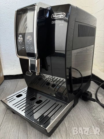 Луксозен Кафеавтомат | De'Longhi Dinamica Plus ECAM382.70.B | 3.5" TFT Екран | 15 бара | Кафемашина!