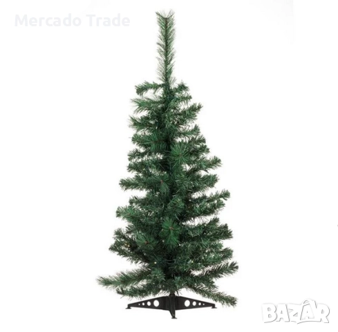 Декоративна коледна елха на батерии на поставка, 50 LED, 90см, снимка 3 - Декорация за дома - 52631961