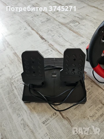 Кормило с педали за Нинтендо, снимка 3 - Други игри - 50481730