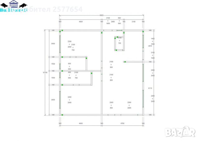 Къща,Бунгало,Преместваема къща,Сглобяеми къщи,Модулни,Жилищни-100м², снимка 7 - Строителни материали - 44211273