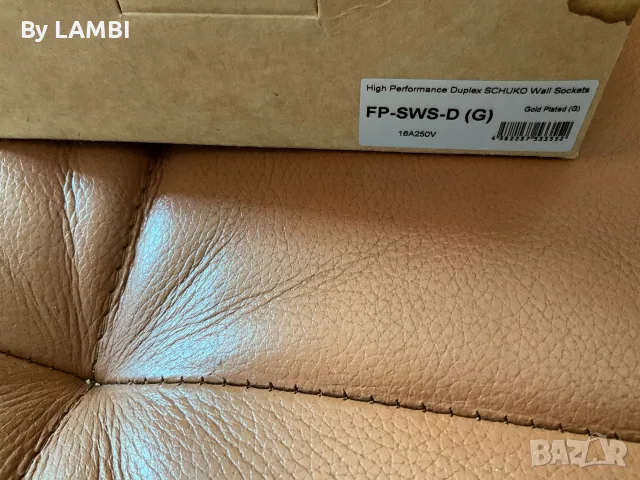 Furutech FP-SWS-D(Gold) High Performance двоен контакт, снимка 4 - Други - 55779025