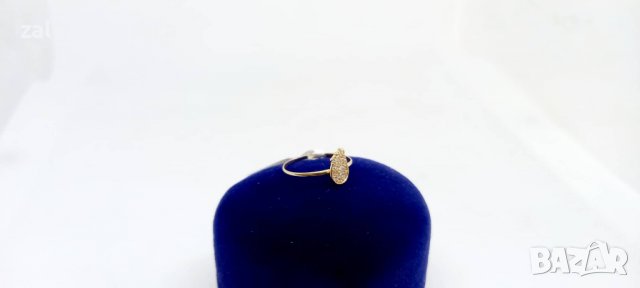 Нов Детски Златен пръстен-0.48гр/14кр, снимка 3 - Пръстени - 37806835