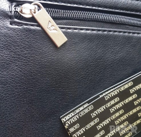 мъжка чанта Armanil от естествена кожа мека и приятна допир, снимка 4 - Чанти - 37613237