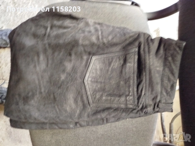 кожен панталон 