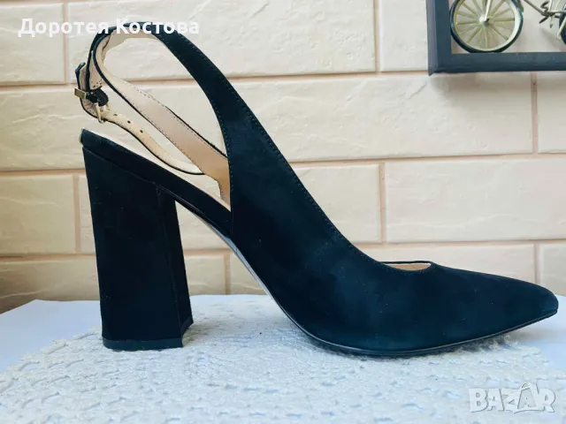 GUESS ориг.черни сандали от Англия, снимка 6 - Сандали - 50008932