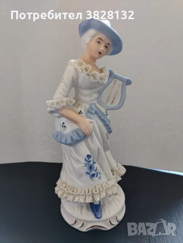 винтидж порцеланова статуетка, снимка 10 - Антикварни и старинни предмети - 50984993