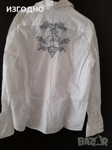 12€ НОВИ БЕЛИ ЕЛЕГАНТНИ РИЗИ РАЗМЕР 40, снимка 3 - Ризи - 54204482