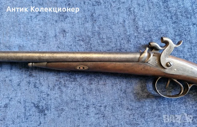 Пушка двуцевна, М1870, Франция, снимка 2 - Антикварни и старинни предмети - 55993193
