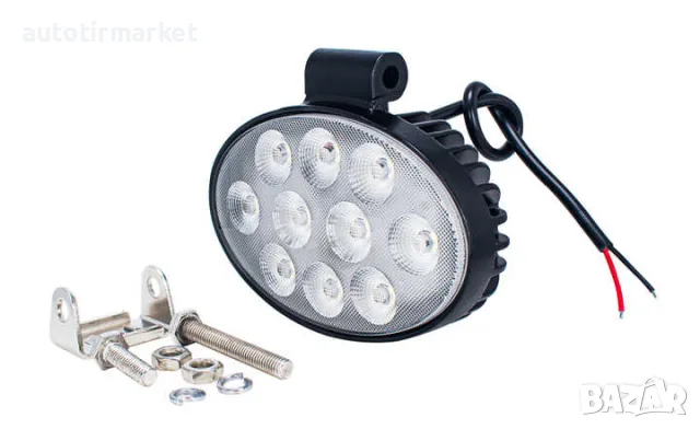 LED халоген LED 40W , бяла 12 – 60V, снимка 4 - Аксесоари и консумативи - 56054711