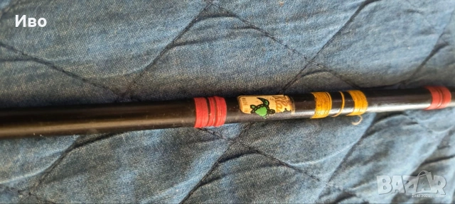 Винтидж спининг въдица, "Super Blactor", произведена от "Tortue la Soie" (Париж)., снимка 8 - Колекции - 53009127