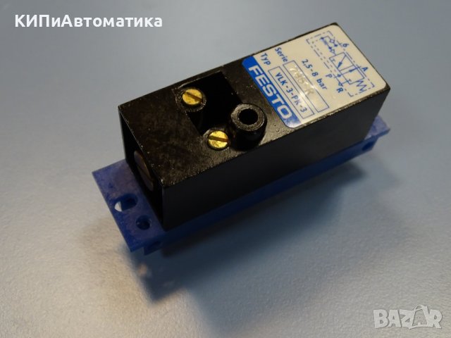 Пневматичен клапан Festo VLK-3-PK-3 785-R air pilot valve, снимка 2 - Резервни части за машини - 38499980