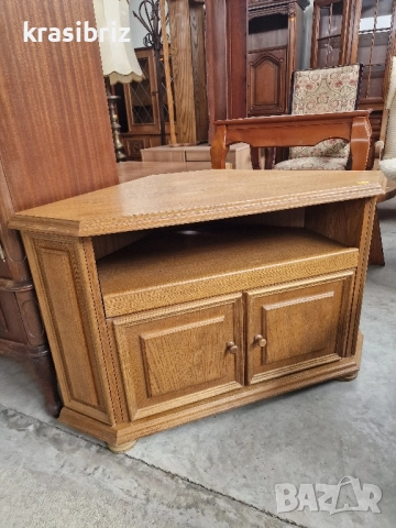 Масивен Ъглов Тв Шкаф -внос от Германия! 