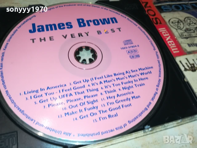 JAMES BROWN CD 2907251024, снимка 11 - CD дискове - 51175958
